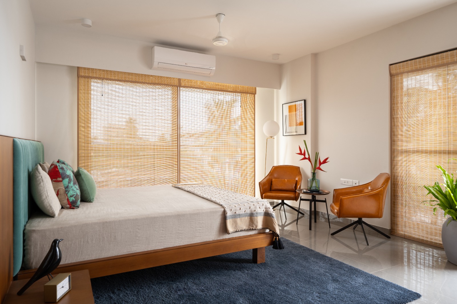 Bamboo window blinds design 5